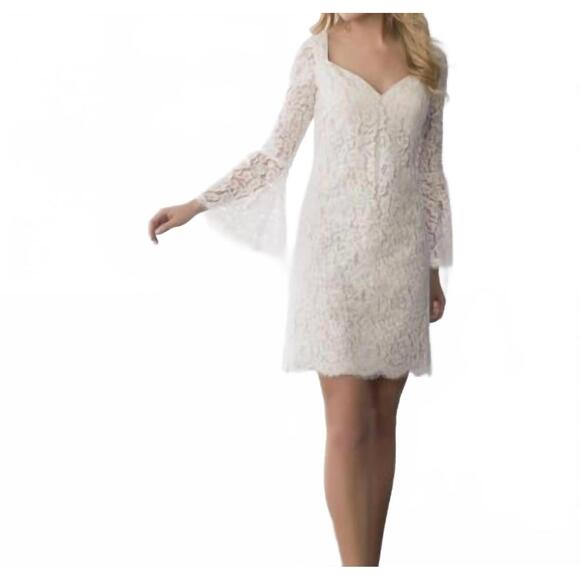 CHRISTINA WU Dresses & Skirts - NEW CHRISTINA WU women's lace dress in ivory